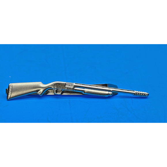 Vintage Rifle Shotgun, ANSON Gold-Tone Tie Bar / Clip, MCM - Picture 3 of 13